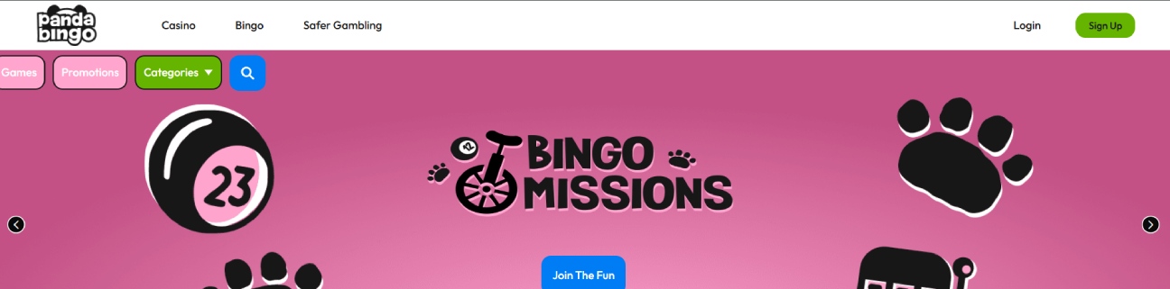 Panda Bingo UK